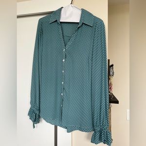 Express Portofino Medium Blouse Slim Fit